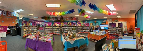 The Spring Book Fair at Baseline Academy in 2019 The Spring Book Fair at Baseline Academy in 2019