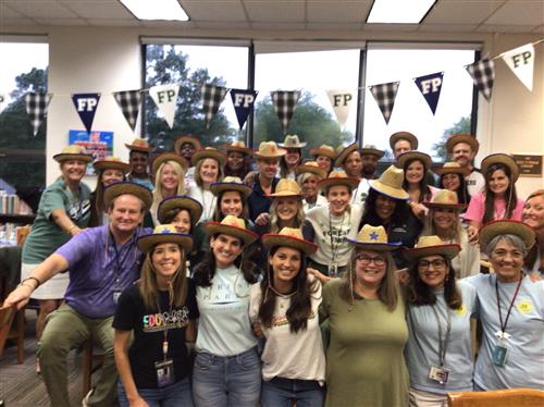 staff picture in ranger hats