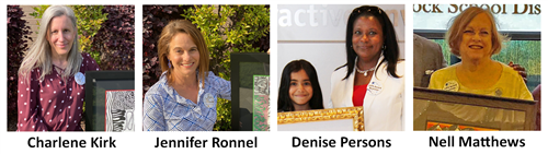Charlene Kirk  Jennifer Ronnel  Denise Persons  Nell Matthews