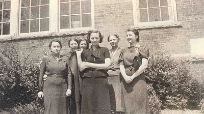 Staff members at Centennial Elementary, 1939. Photo courtesy of Kathleen Dewey. 