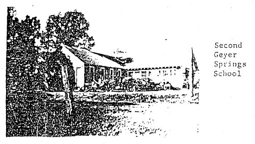 second geyer springs school building 