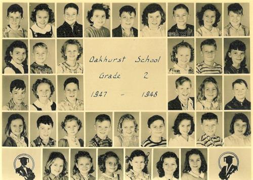 oakhurst second grade class 1947-1948 