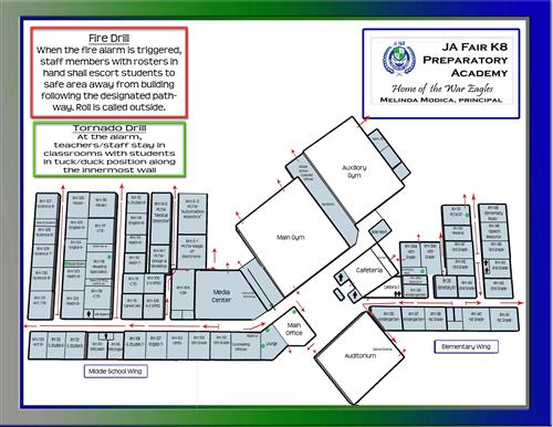 JA Fair K8 Preparatory School Map