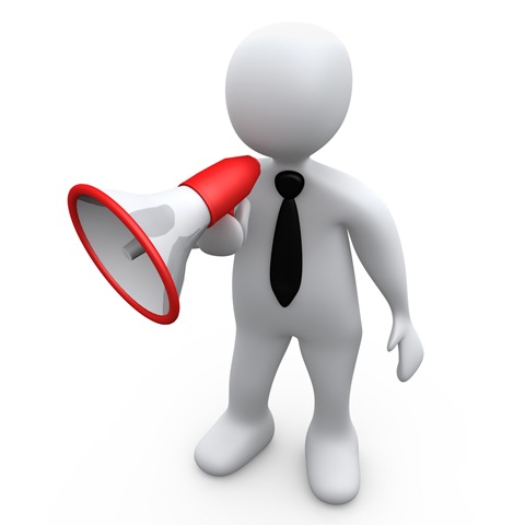 Man with Megaphone 